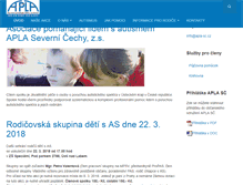 Tablet Screenshot of apla-sc.cz